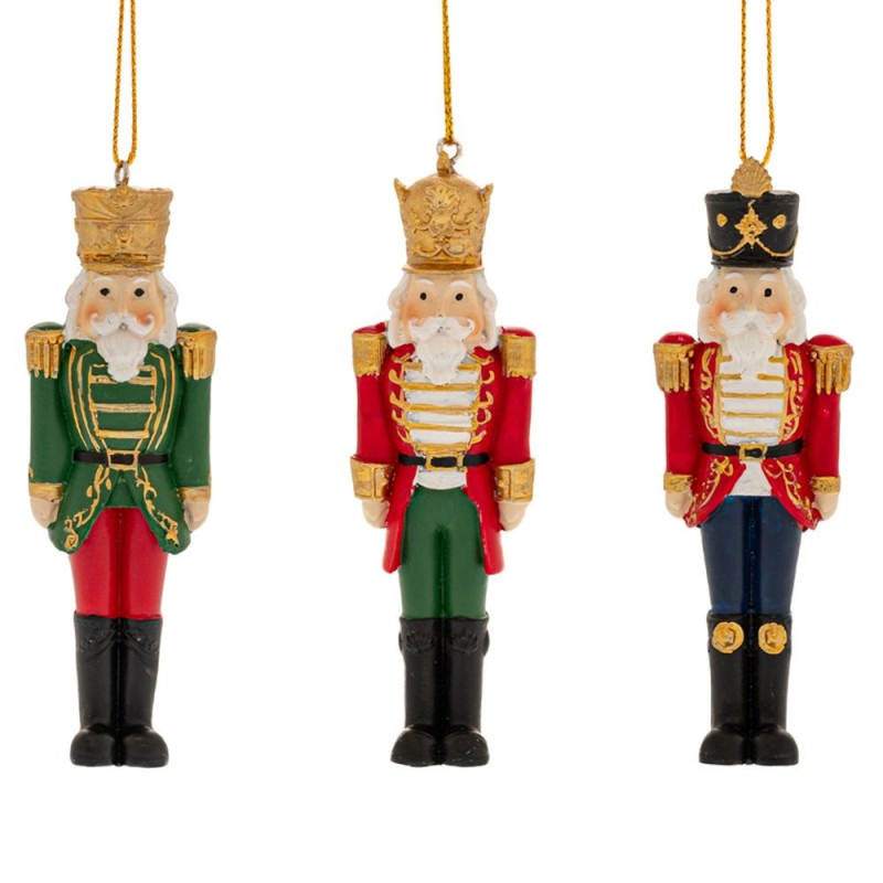 RED  NUTRACKER ORNAMENT
