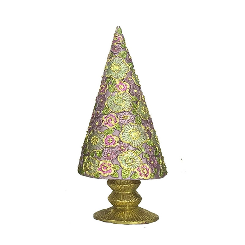 BEADED PETALS TREE