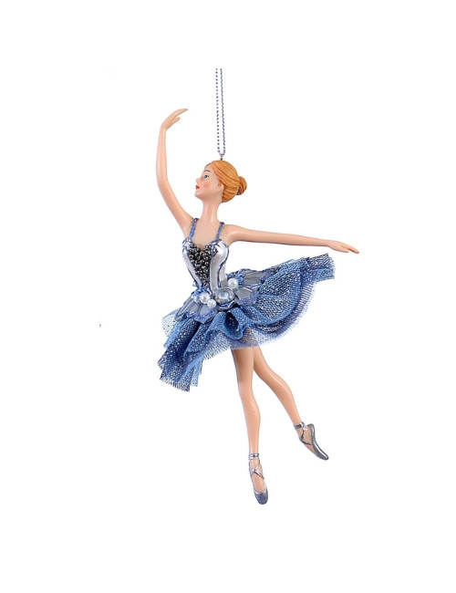 BLUE BALLERINA ORNAMENT