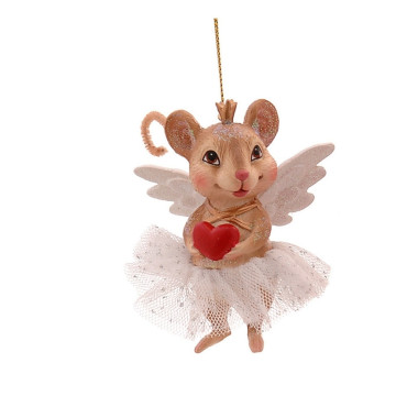 BALLERINA MOUSE ORNAMENT