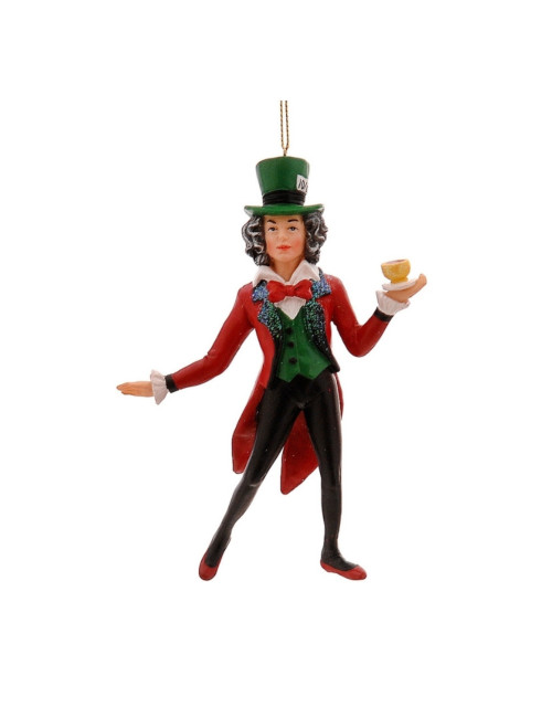 MAD HATTER/QUEEN OF HEARTS ORNAMENT