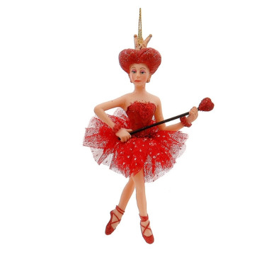 MAD HATTER/QUEEN OF HEARTS ORNAMENT