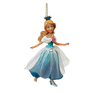 CINDERELLA/CARRIAGE ORNAMENT