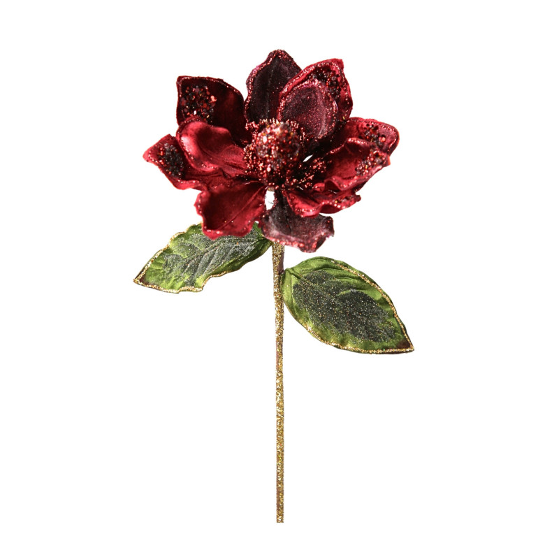MAGNOLIA BURGUNDY FLOWER S