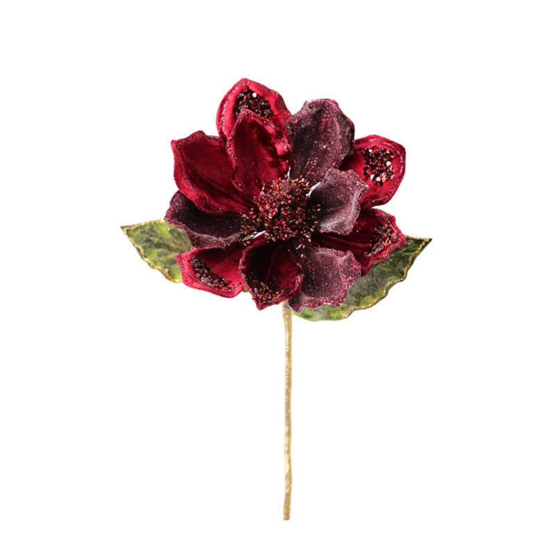 MAGNOLIA BURGUNDY FLOWER M