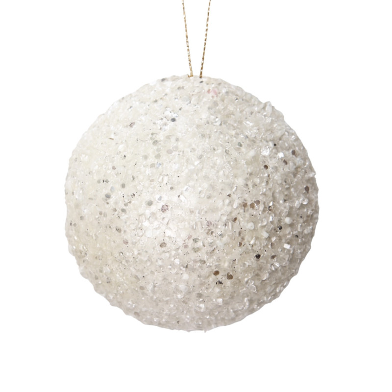 FESTIVE SHINY BALL ORANMENT M
