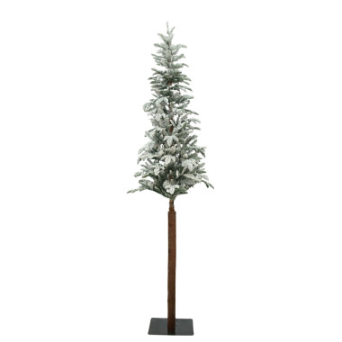 TREE WITH SNOW AND LED LIGHTS 150 CM (TT348)