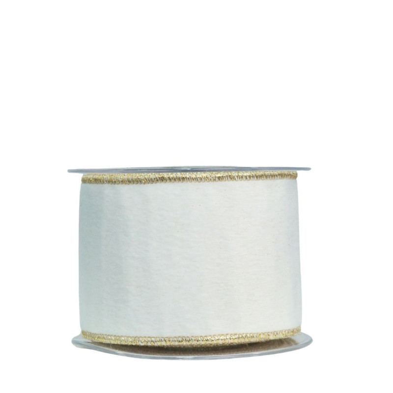 WHITE-GOLD RIBBON