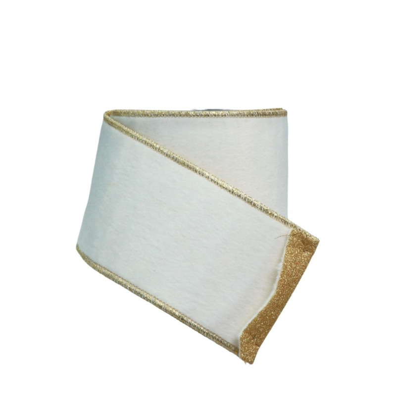 WHITE-GOLD RIBBON