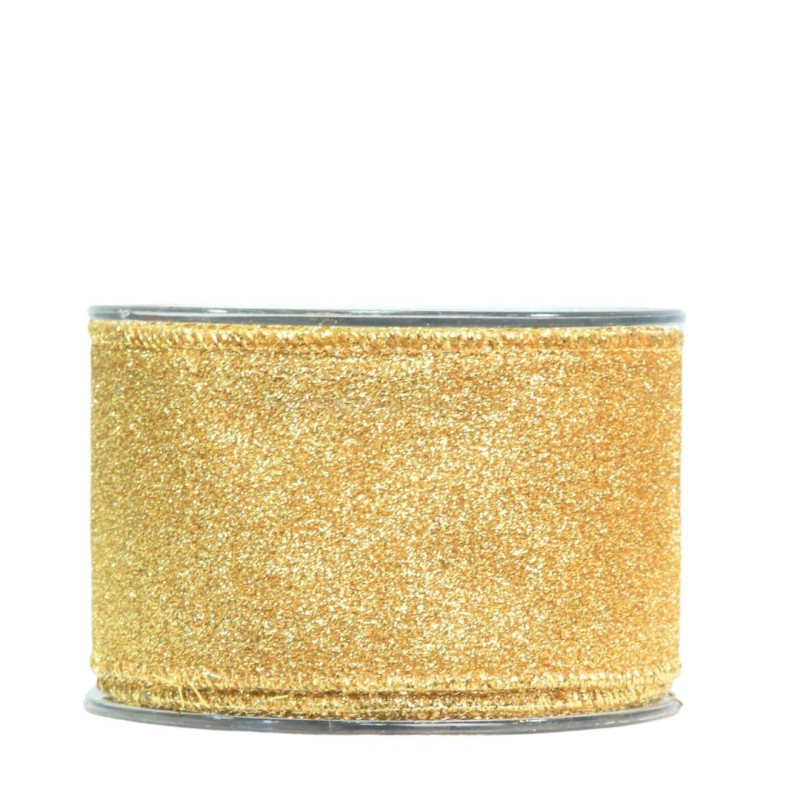 GOLD GLITTER RIBBON