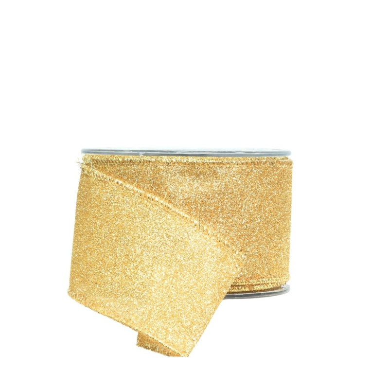 GOLD GLITTER RIBBON