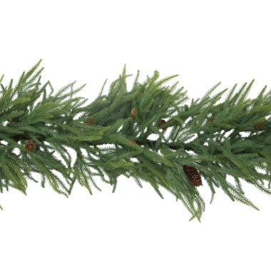 GARLAND WITH PINE CONES