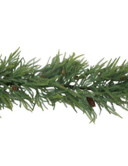 GARLAND WITH PINE CONES
