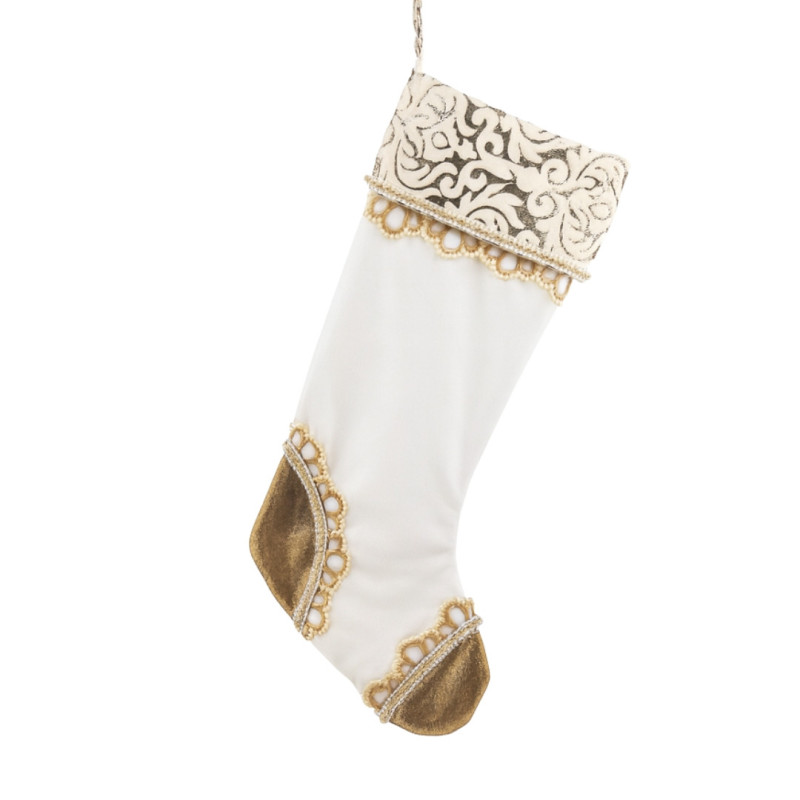 WHITE CHRISTMAS SOCKS
