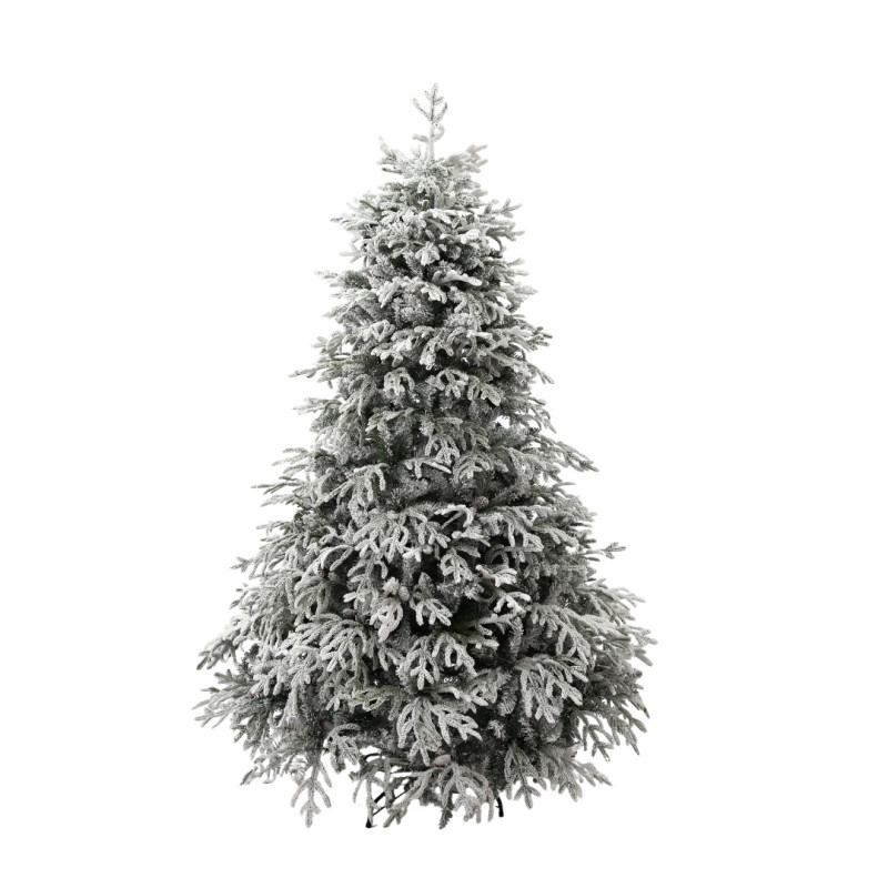 SNOW TREE WITH PINE CONES 300 CM