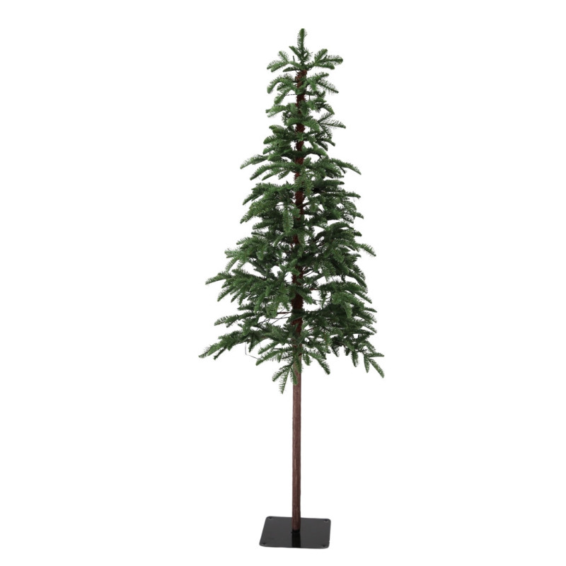 GREEN TREE WITH LED LIGHTS 150 CM