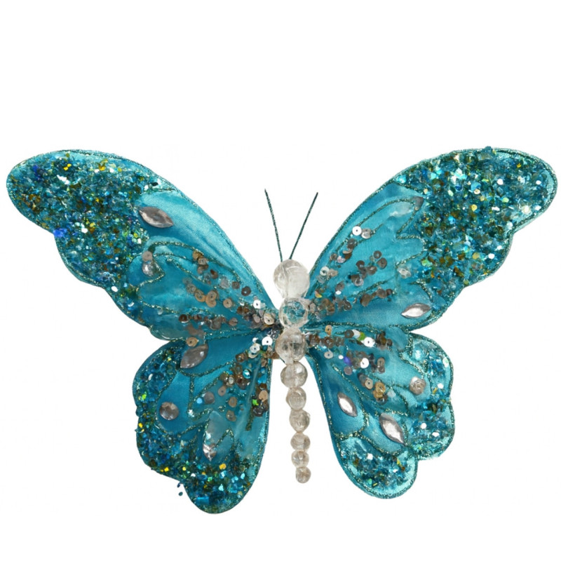 TURQUOISE BUTTERFLY L