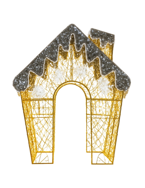 CHRISTMAS HOUSE 102*20*120CM