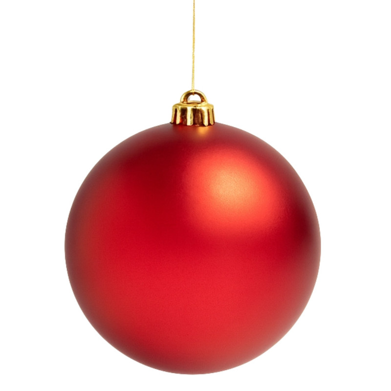 RED MATT BALL M