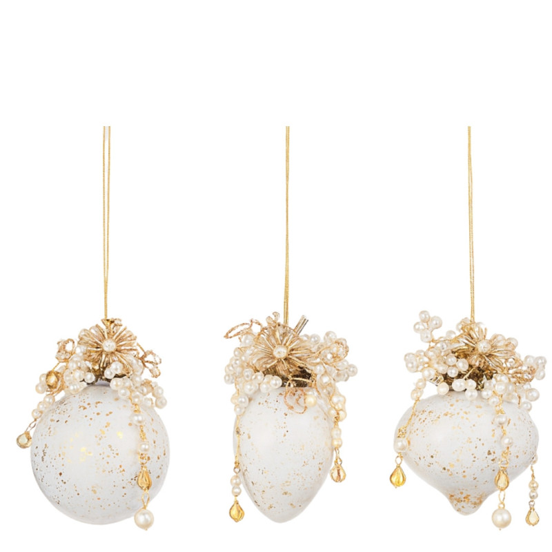 WHITE DECORATIVE BALL