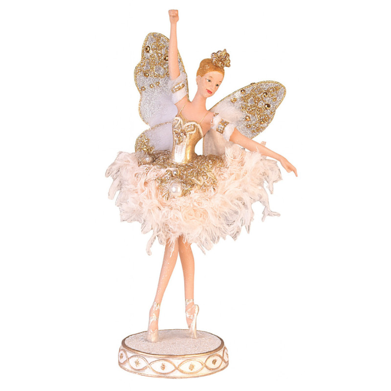 BALLERINA WITH FEATHER DRESS