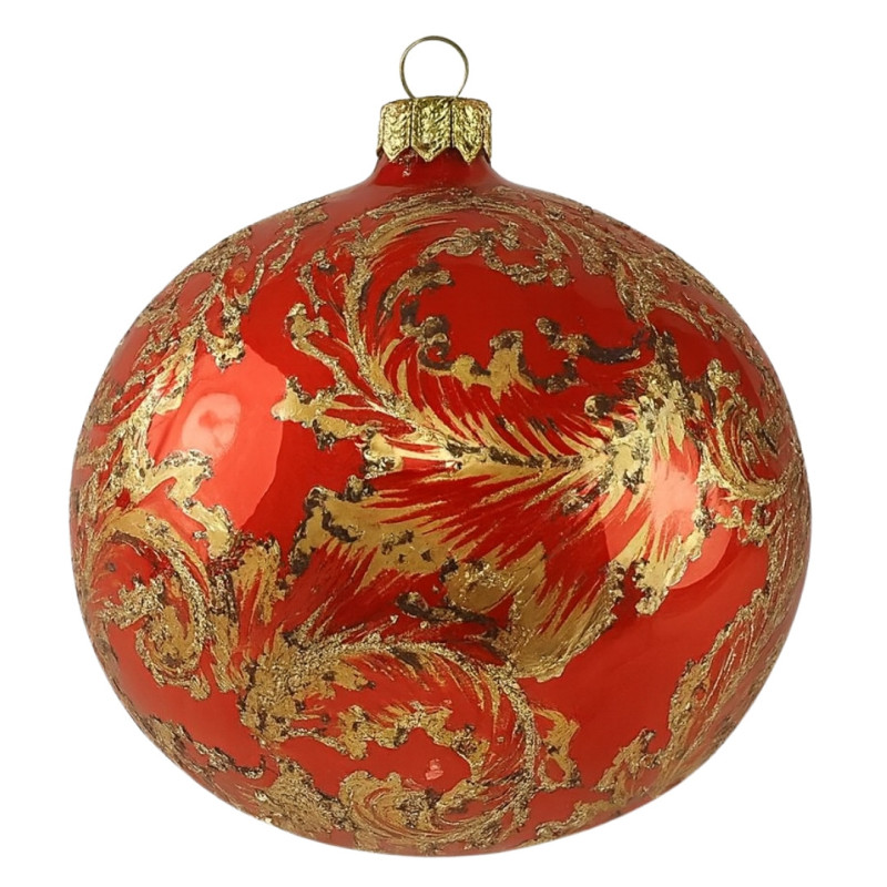 RED DRAGON BALL ORNAMENT