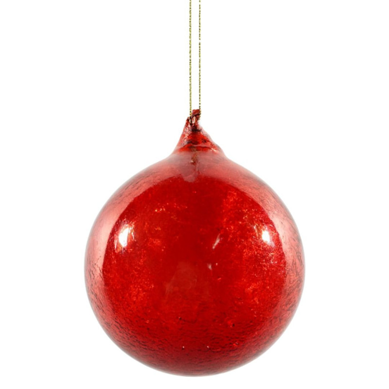 RED BALL ORNAMENT M