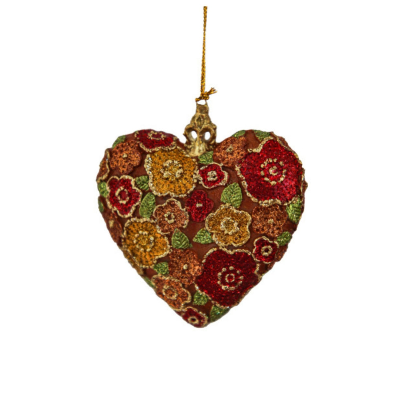 ROYAL HEART CHRISTMAS ORNAMENT