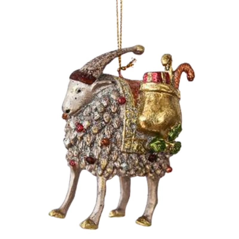 CHRISTMAS SHEEP ORNAMENT
