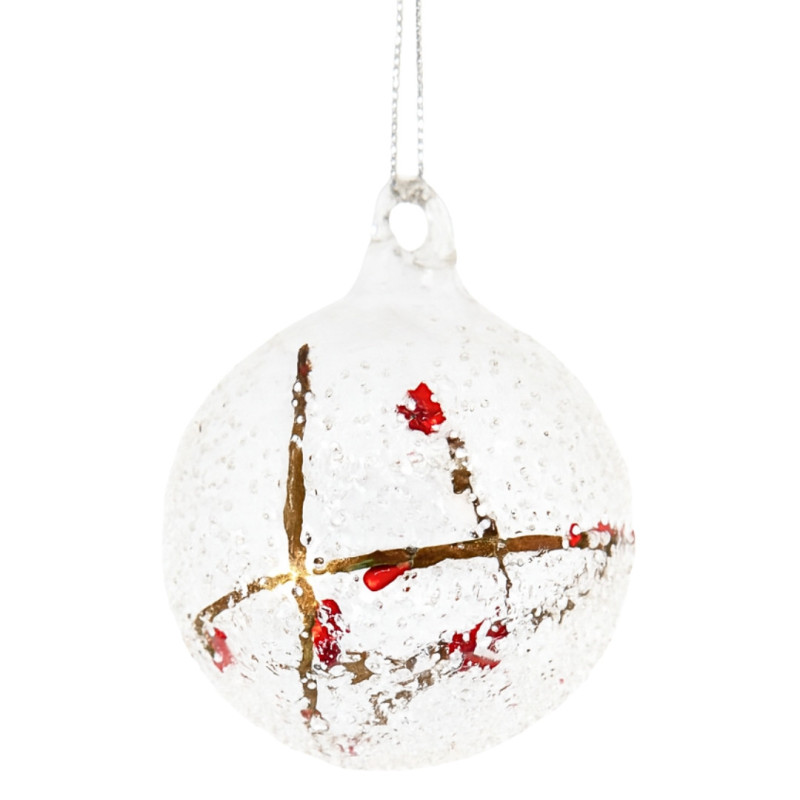 TRANSPARENT BALL ORNAMENT M