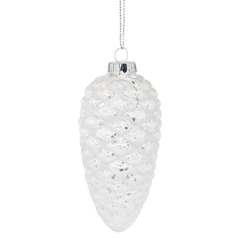 ICY PINE ORNAMENT