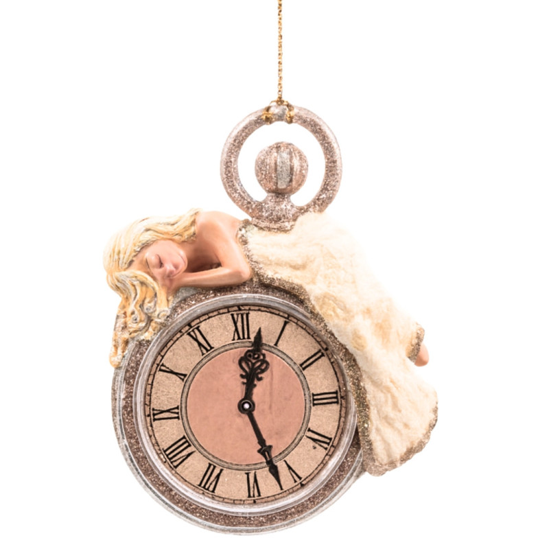 FAIRY OVER A CLOCK
