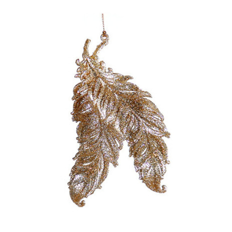 GOLD ACRYLIC FEATHER
