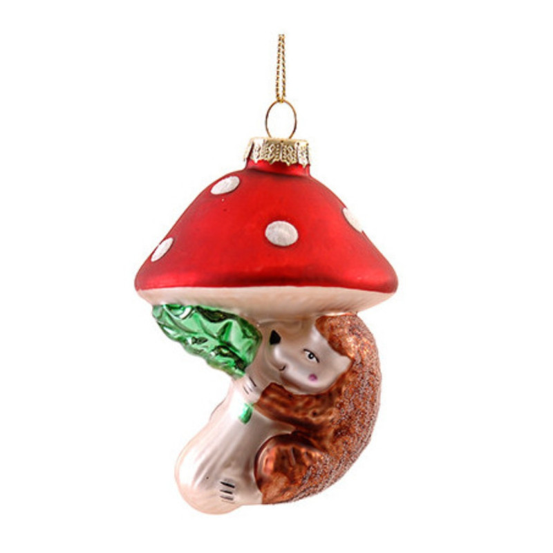 MUSHROOM WITH HEDGEHOG