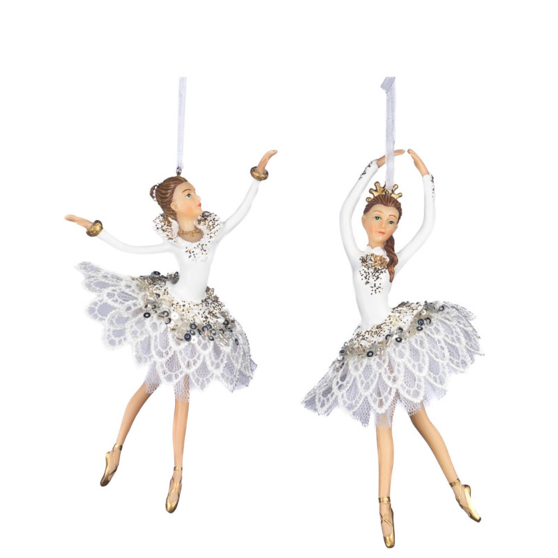 BALLERINA WITH WHITE DRESS