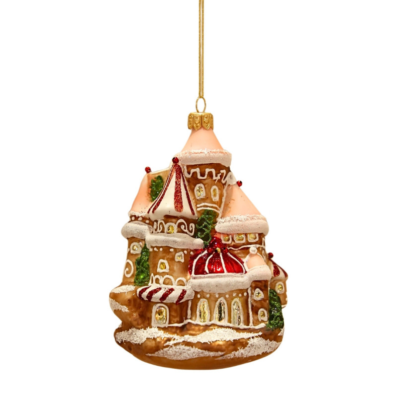 SANTA’S HOUSE CHRISTMAS ORNAMENT