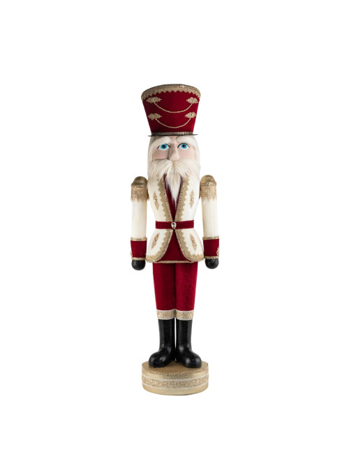 RED & WHITE NUTCRACKER