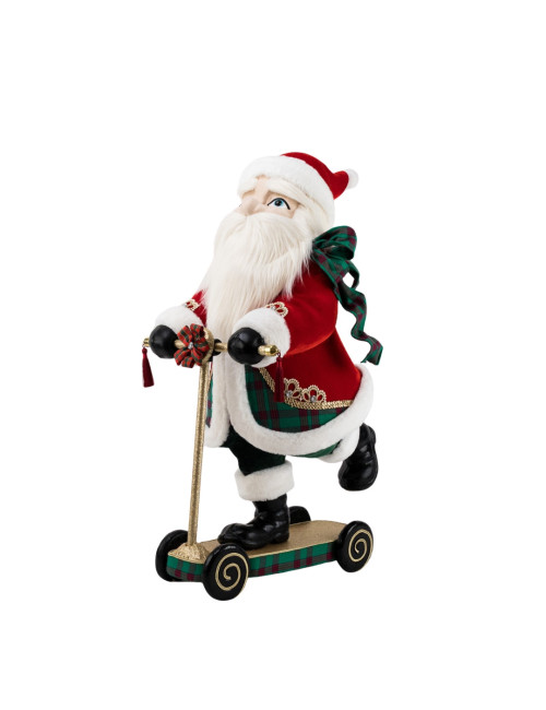 SANTA WITH SCOOTER