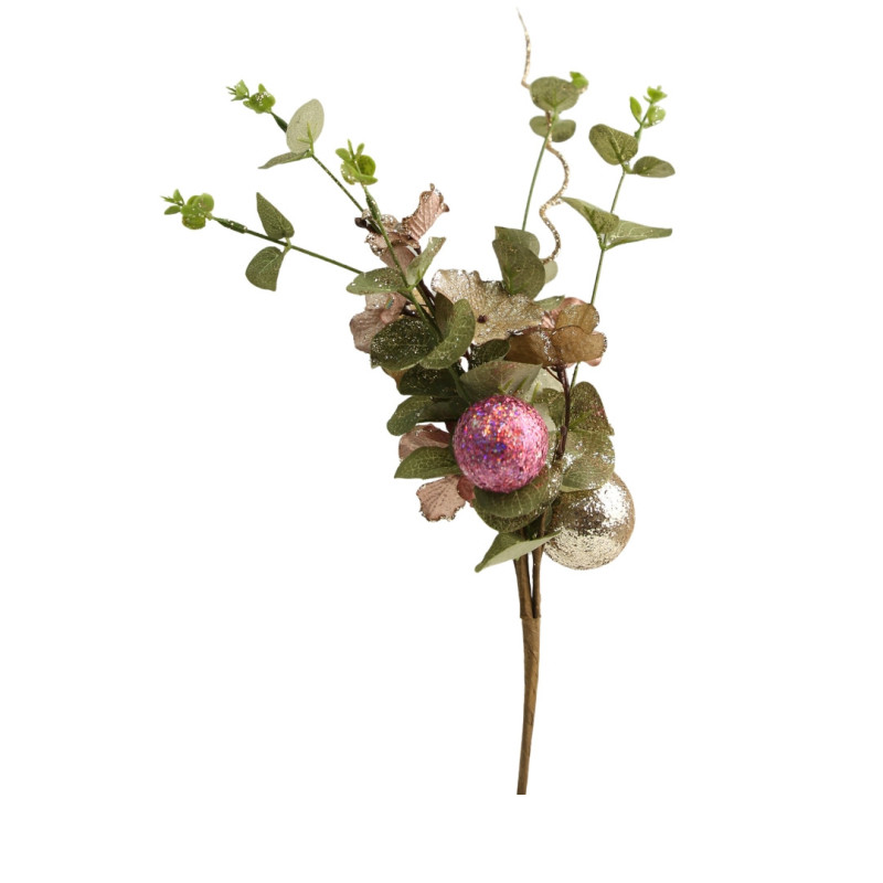 BRANCH WITH PINK BALLS