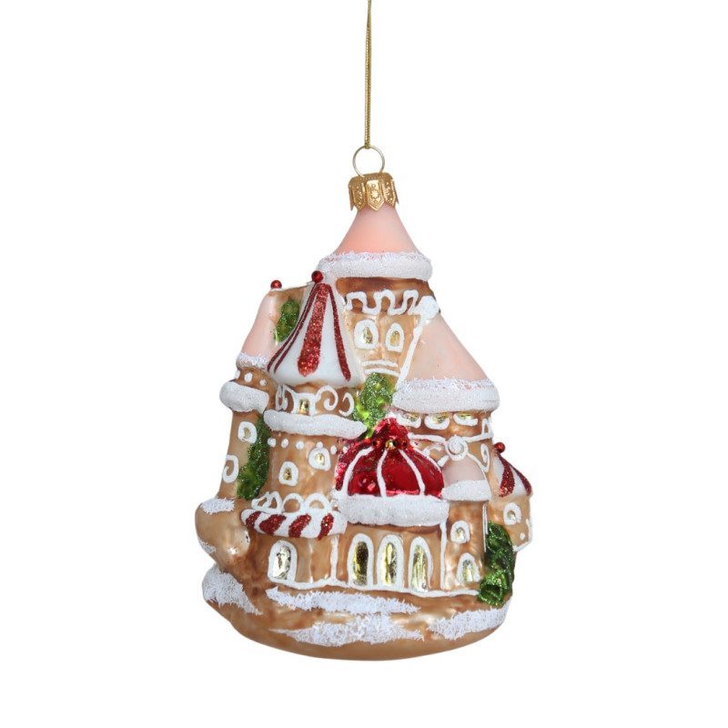 SANTA’S HOUSE CHRISTMAS ORNAMENT