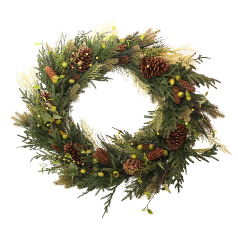 PINECONE WREATH