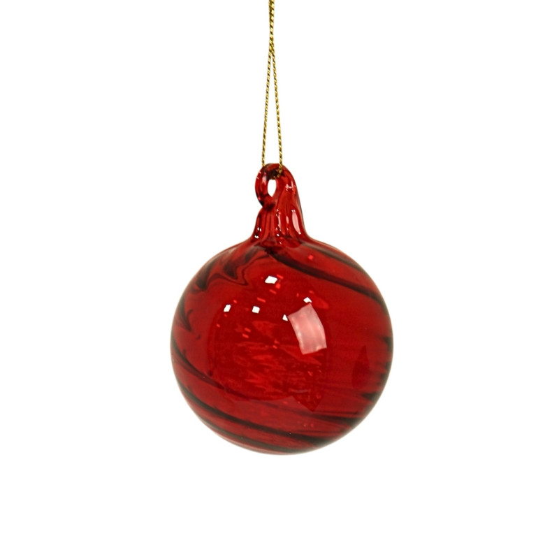 RED BALL WITH STRIPES S