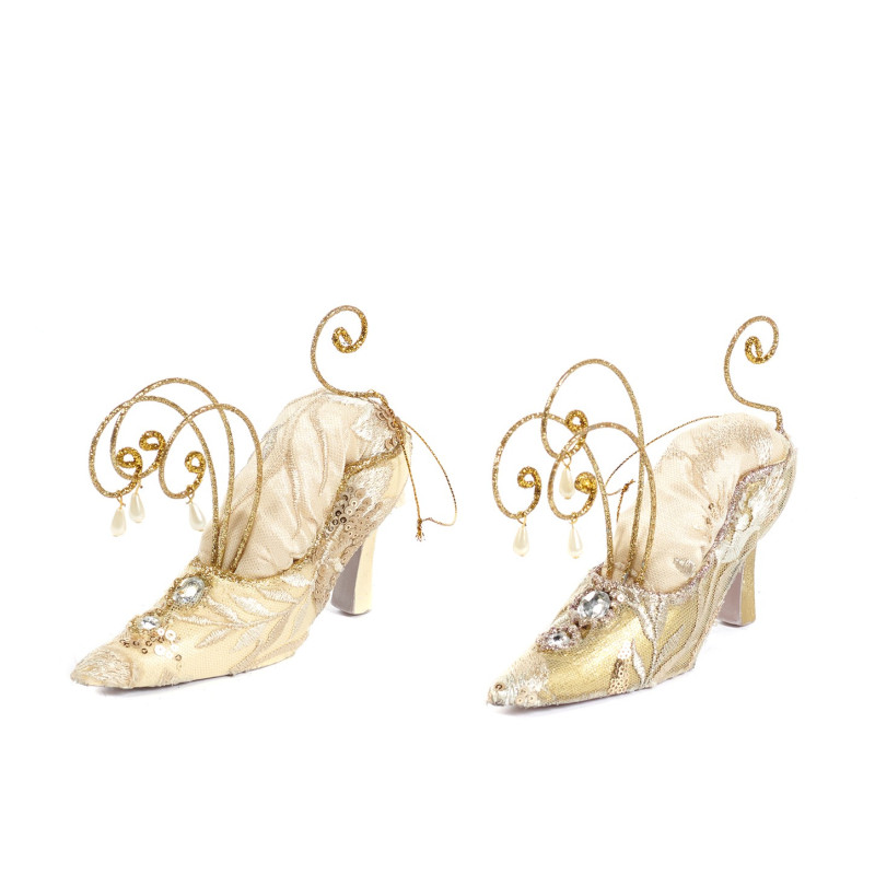 Gold fairy shoes 16 cm