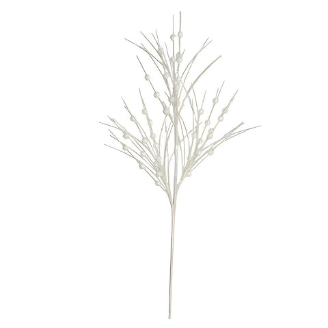 BERRIEDS BRANCHES WITH WHITE/GOLD/CHAMPANGE THREADS