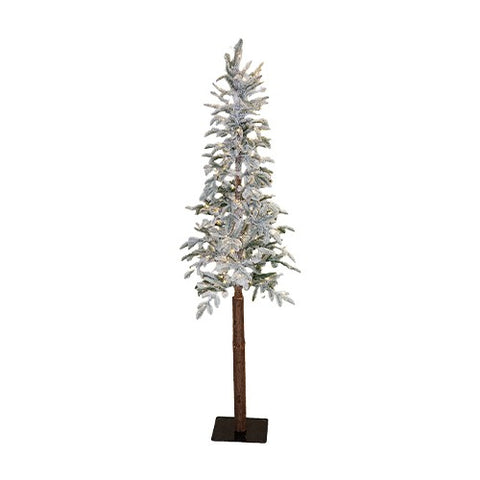 PEMË ME BORË DHE DRITA LED 210 CM (TT348)