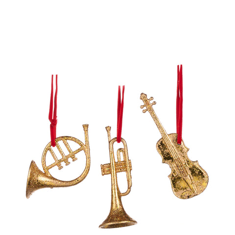 SMALL MUSICAL INSTRUMENTS HORN/VIOLINE/TRUMPET