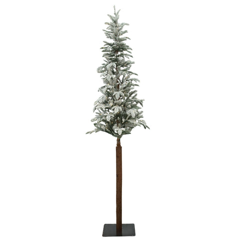 PEMË ME BORË DHE DRITA LED 210 CM (TT348)