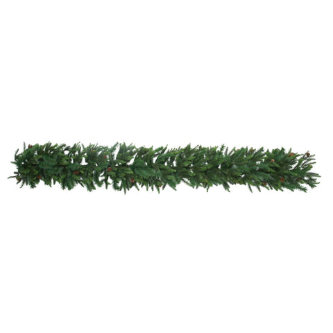 GREEN GARLAND WITH PINE BOTTLES 