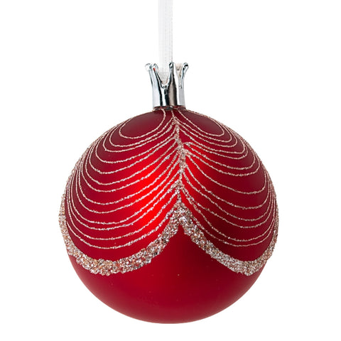 RED TOP WITH CROWN M