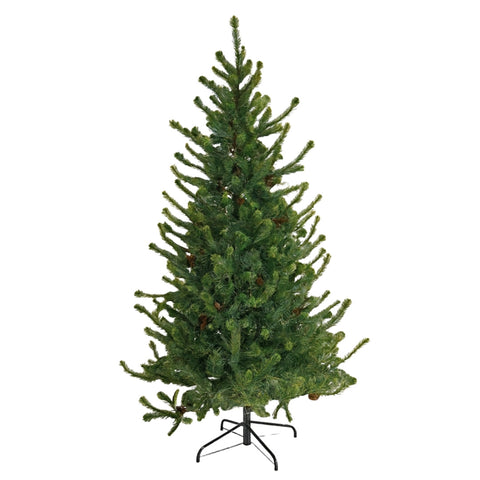 GREEN TREE WITH PINE BOWL 225 CM (TT435)